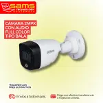 Cámara Dahua Bala Full-Color 2MP (audio)