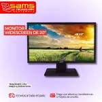 Monitor Widescreen 20"