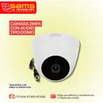 Cámara Dahua Domo 2MP (audio)