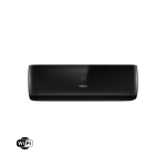 AIRE ACONDICIONADO DE 18,000 BTU INVERTER DE 220V WiFi Negro