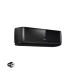 AIRE ACONDICIONADO DE 24,000 BTU INVERTER DE 220V WiFi Negro