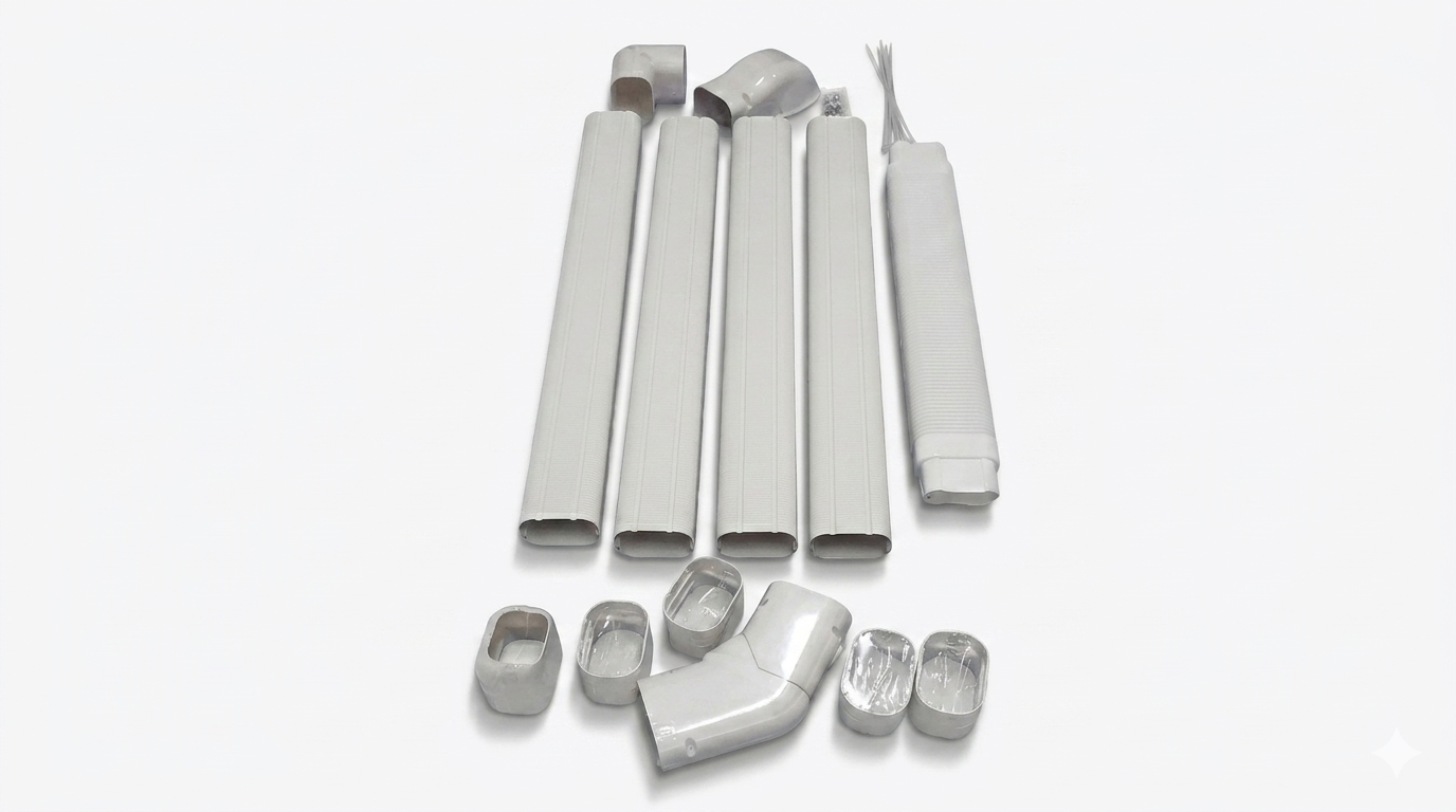 Gemini_Generated_Image_vygk3wvygk3wvygk Kit De Canaletas PVC Para Tuberia Aire Acondicionado - Imagen 1