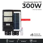 Lampara De Alumbrado Solar 300w