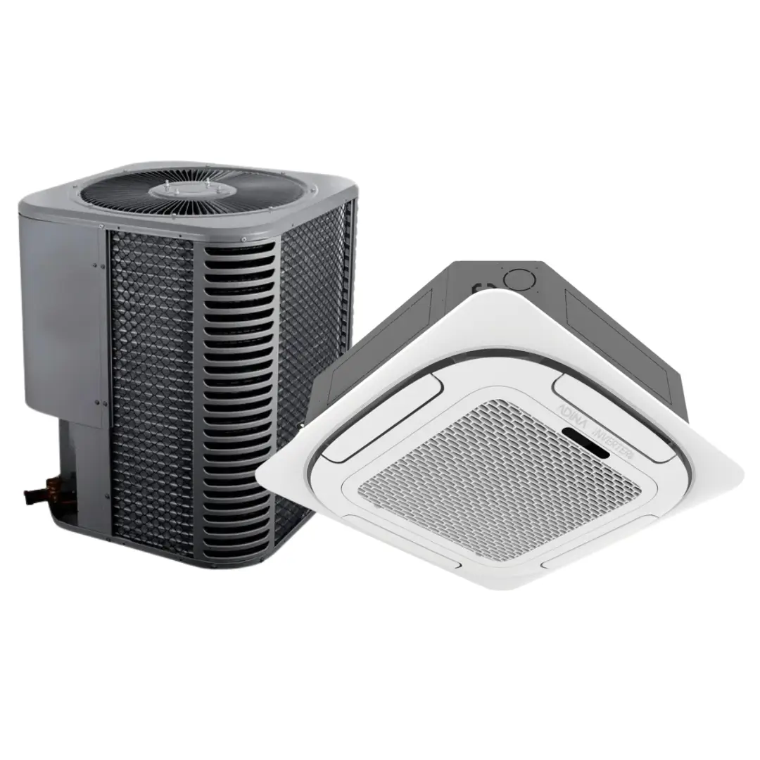 2 AIRE ACONDICIONADO CASSETTE DE 36,000 BTU CONVENCIONAL DE 220V ADINA - Imagen 1