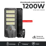 Lampara De Alumbrado Solar 1200w Industrial