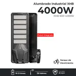 Lampara De Alumbrado Solar 4000w Industrial